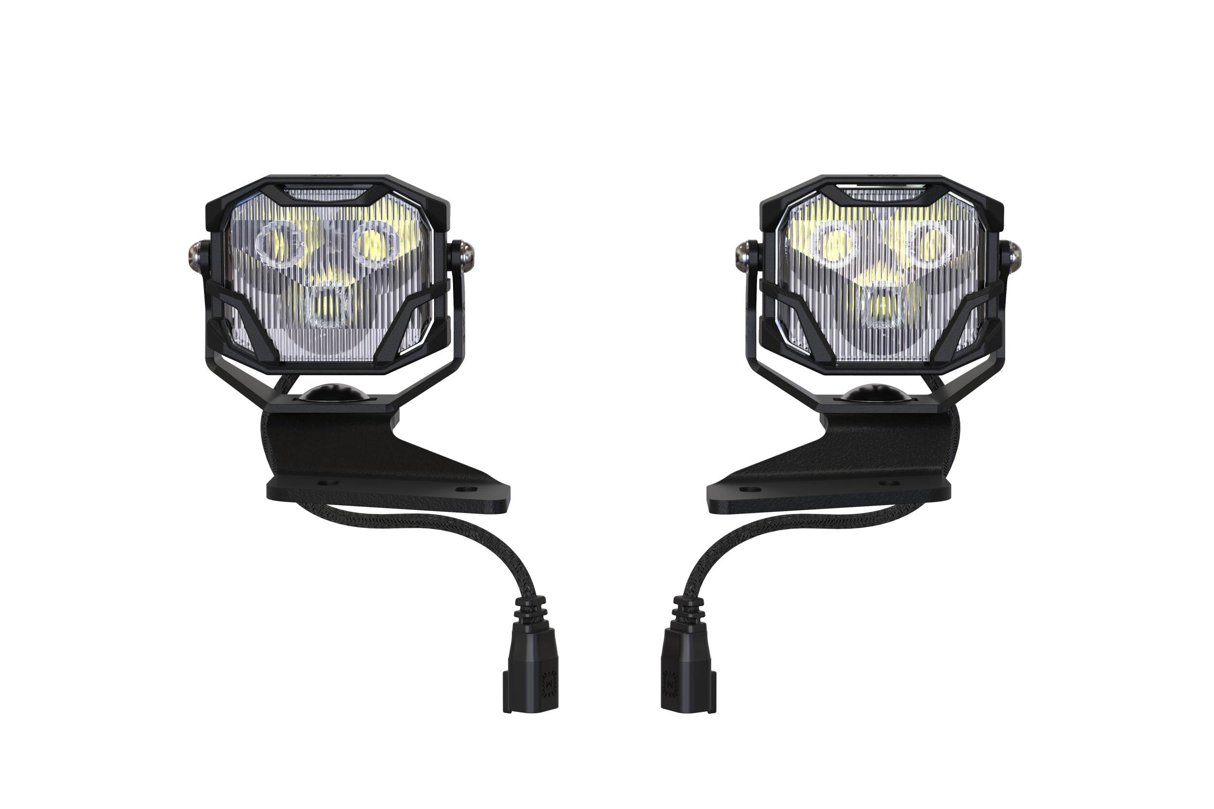 Morimoto 4Banger LED Ditch Light System: Ford Bronco (2021+)